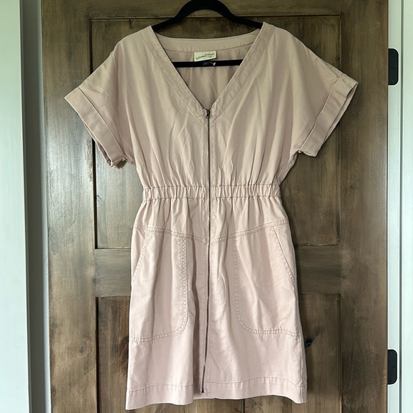 Universal Thread Pale Pink Utility Dress - Picture 2 of 7